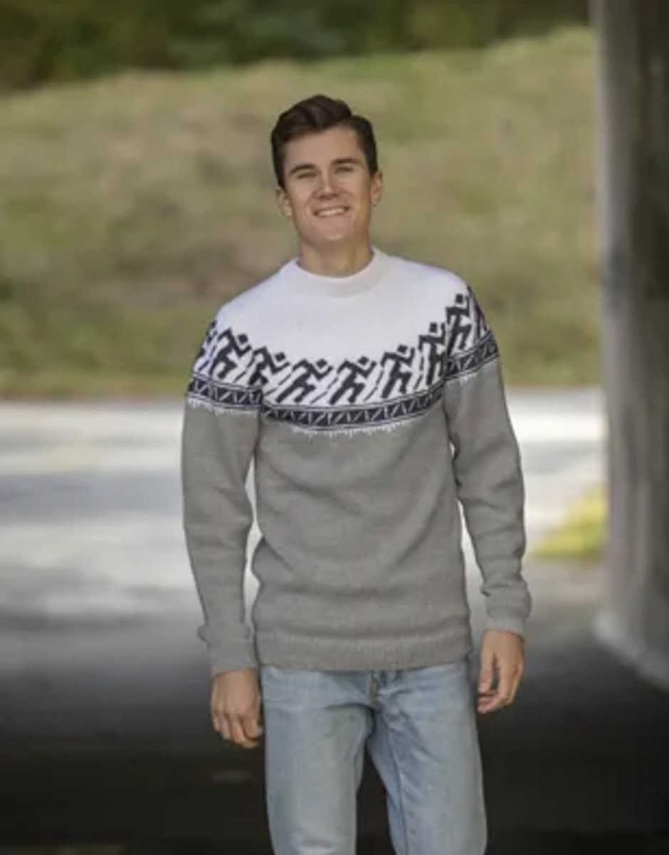 Bild på Mönsterkatalog herr i samarbete med Jakob Ingebrigetsen i Alpaca Storm 2139