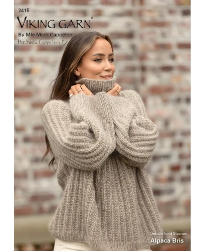 Bild på Mönsterkatalog i Alpaca Bris från Viking Garn 2415