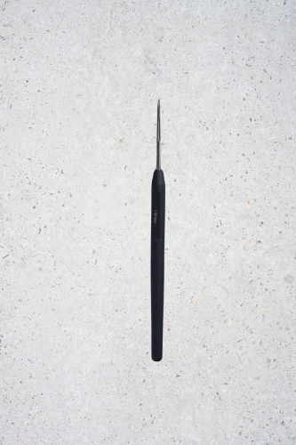 Bild på Virknålar Stål med svart mjukt handgrepp 0,5-1,75mm