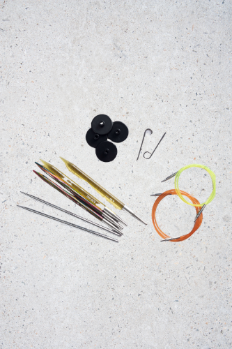 Bild på KnitPro Comby Starter - Set med ändstickor (3 par, 13 cm)