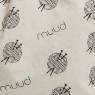 Bild på Projektväska i återvunnen bomull - Stickning