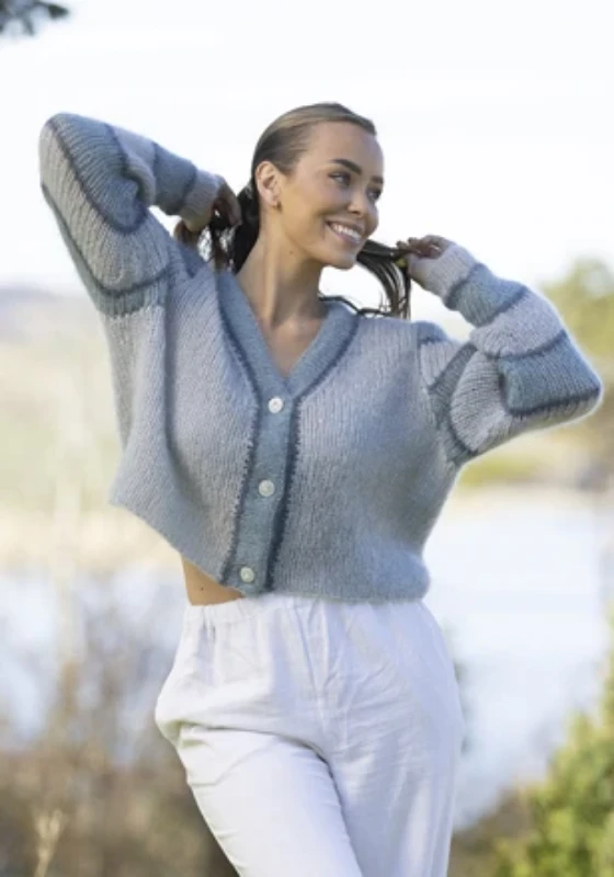 Bild på Mönsterkatalog Dam i Kid/silk från Viking Garn 2419