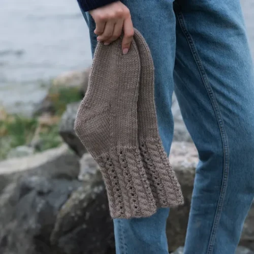 Bild på KOBBE - STICKADE SOCKOR stickade sockor i Raggi