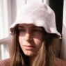 Bild på VIK - VIRKAD SOLHATT virkad i Tilda