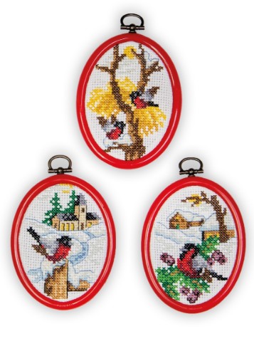 Bild på Domherrar - 3 pack flexitavlor