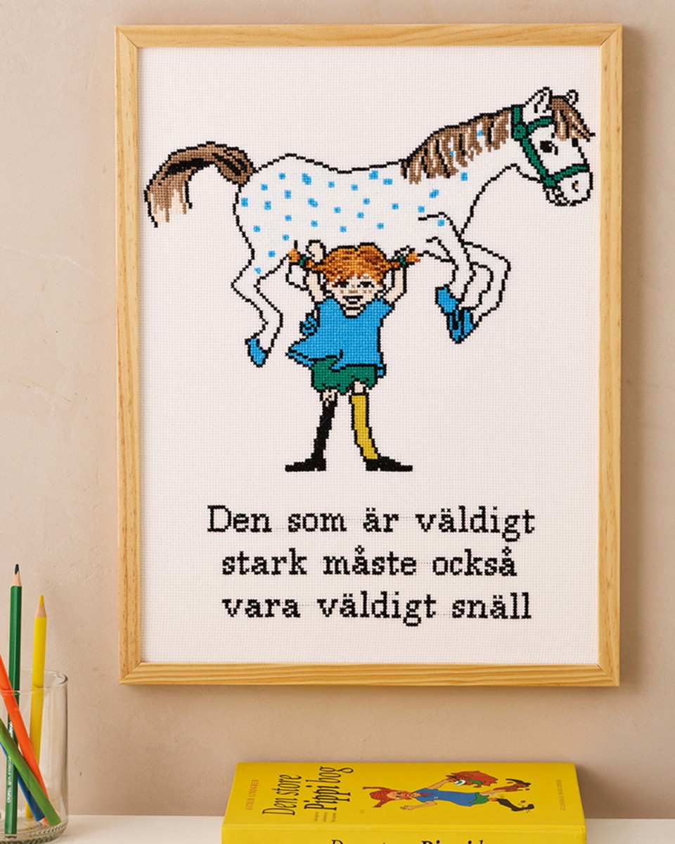 Bild på Pippi stark och snäll