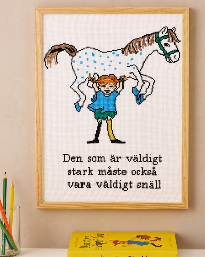 Bild på Pippi stark och snäll