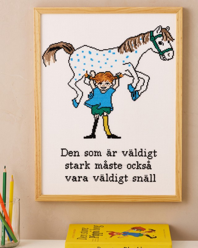 Bild på Pippi stark och snäll