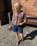 Bild på "Olga Jacket" stickad i Peer Gynt från PetiteKnit