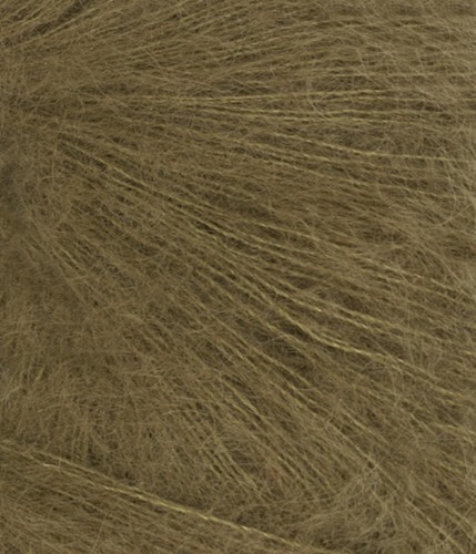 Bild på Tynn Silk Mohair Dark Oliven  9873