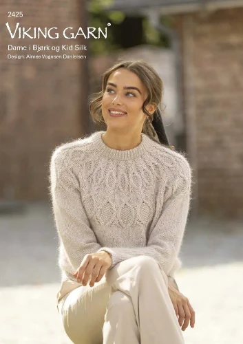 Bild på Mönsterkatalog från Viking Garn 2425 i Kid/silk 