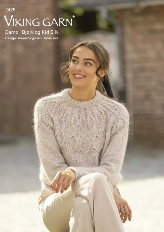 Bild på Mönsterkatalog från Viking Garn 2425 i Kid/silk 