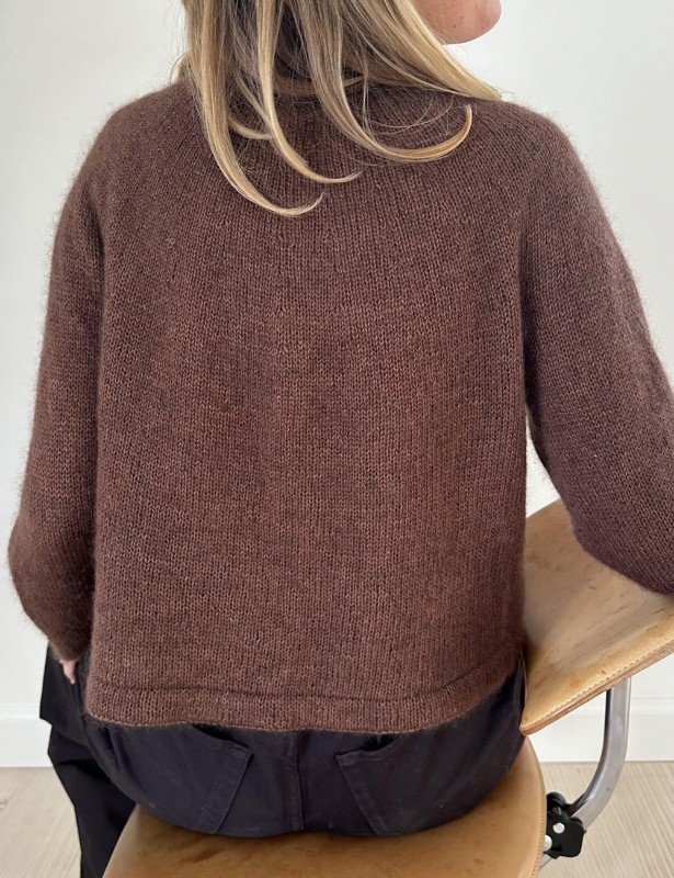 Bild på "PLAIN YOKE BLOUSE" (SVENSKA). LeKnit