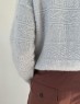 Bild på "Porcelain Damask Sweater" stickad i sunday och Tynn Silk Mohair, mönster från Leknit