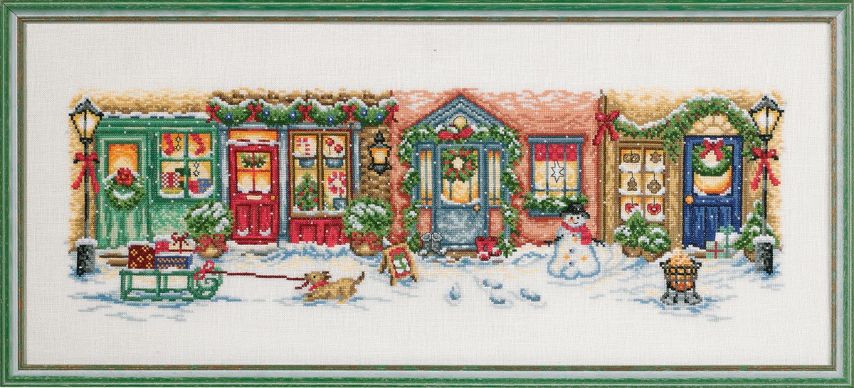 Bild på Gata i juletid