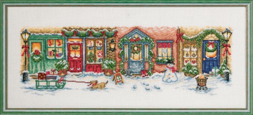 Bild på Gata i juletid