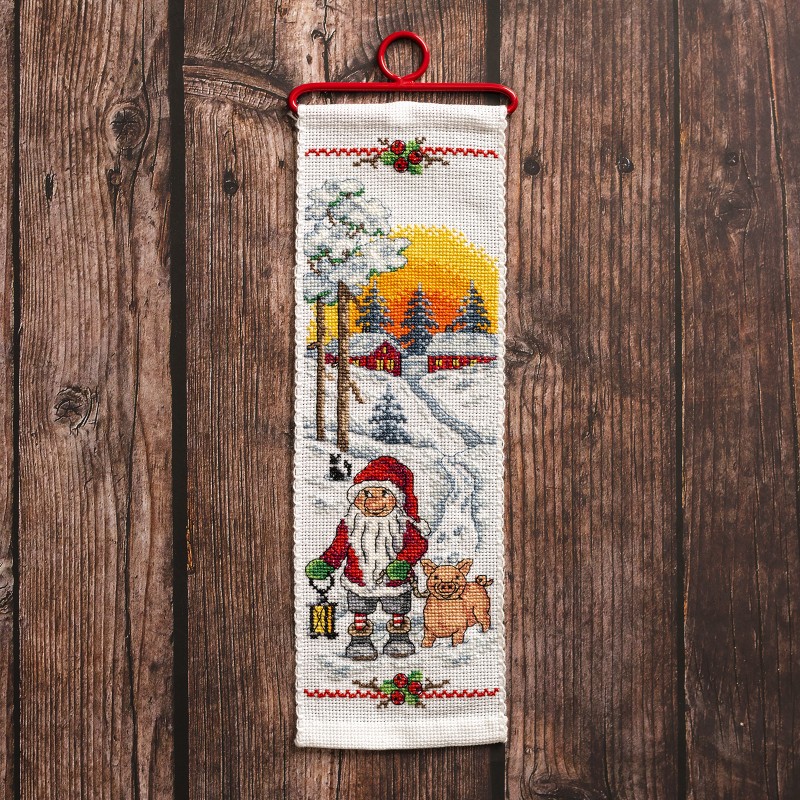 Bild på Tomte och julgris - minivepa