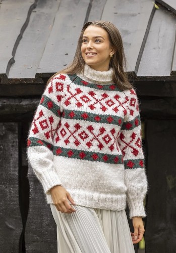 Bild på "Ocean eyes" jultröja,dam ingår i katalog 2431