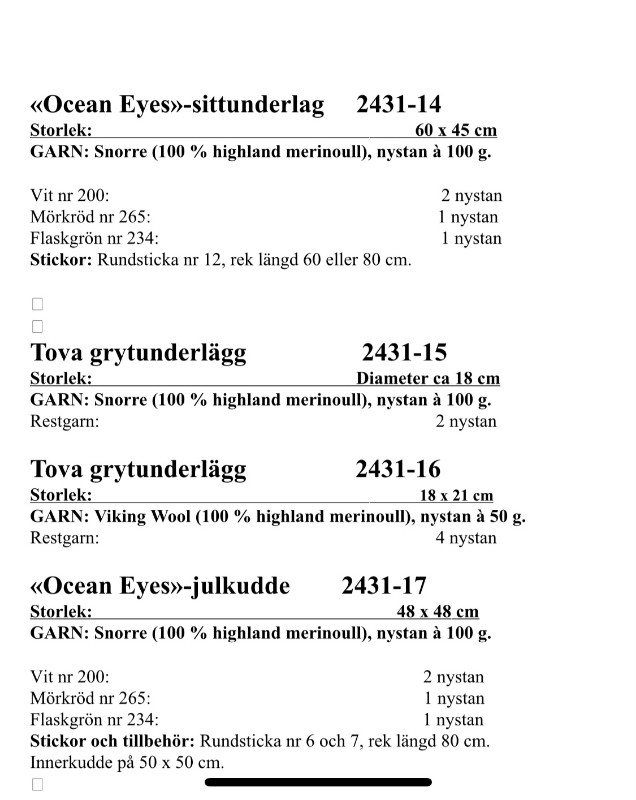 Bild på Julstämning i skogen från Viking Garn 2431