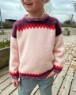 Bild på "CROSS SWEATER JUNIOR" stickad i Peer Gynt 