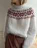 Bild på "MARGARET SWEATER" (SVENSKA) stickad i Tynn Silk Mohair från LeKnit