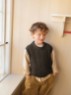 Bild på "CASPIAN SLIPOVER JUNIOR" stickad i Duo 2501-3