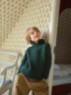 Bild på "MATTHEW SWEATER" stickad i Duo eller Double Sunday 2501-8a-8b