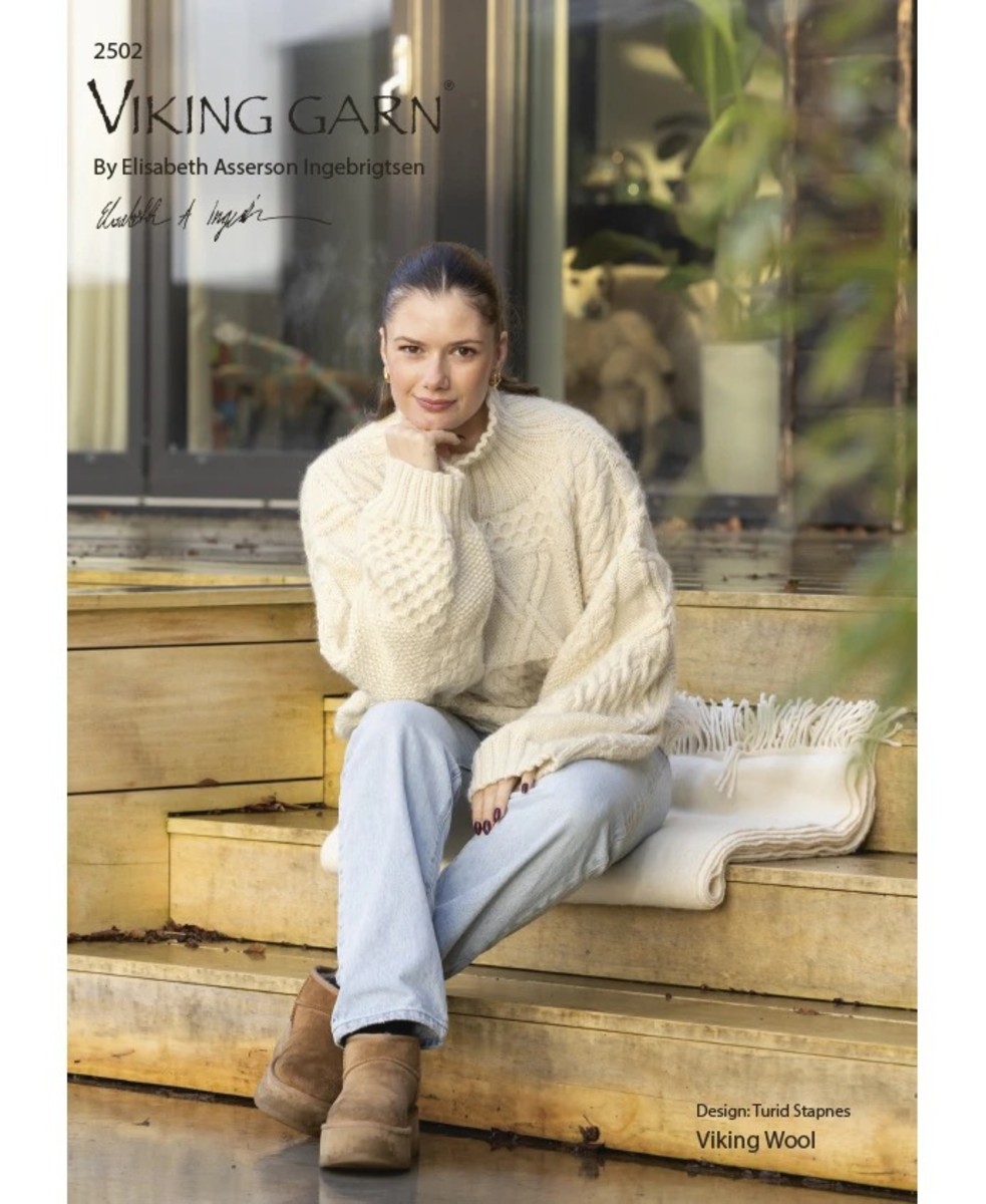 Bild på Mönsterkatalog från Viking garn i Viking Wool 2502