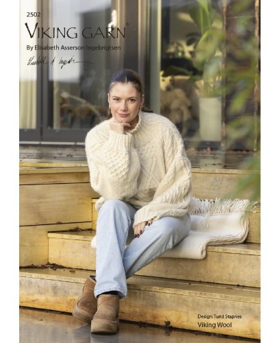 Bild på Mönsterkatalog från Viking garn i Viking Wool 2502