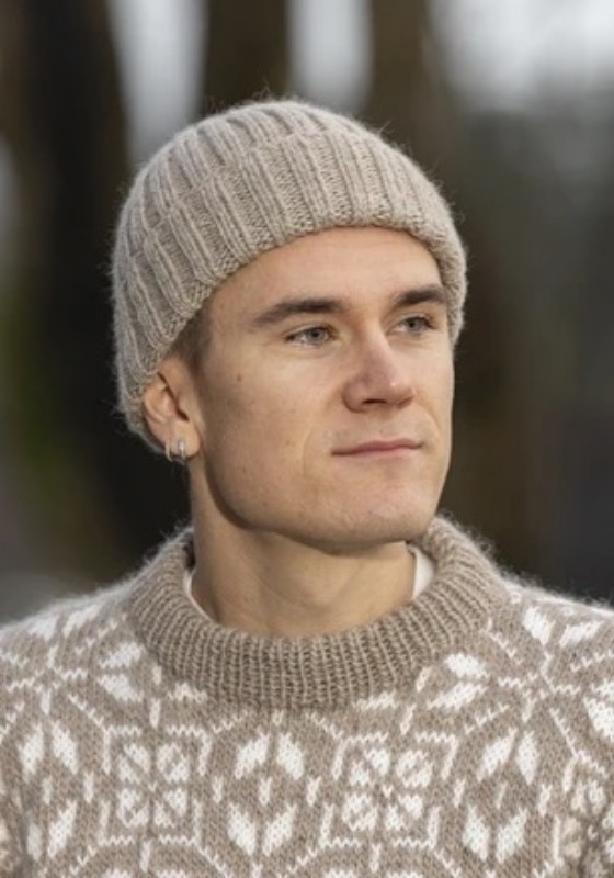 Bild på Mönsterkatalog 2501 stickad i Viking Wool