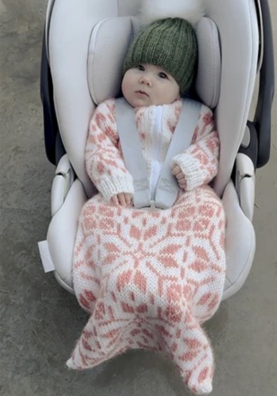 Bild på Mönsterkatalog 2501 stickad i Viking Wool