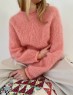 Bild på "PLAIN YOKE SWEATER" stickad i Ballerina Chunky Mohair mönster från LeKnit