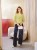 Bild på "IVY TEE" stickad i Ballerina Chunky Mohair 2502-6
