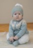 Bild på Mönsterkatalog från Viking Garn stickad i Baby Ull 2506