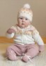Bild på Mönsterkatalog från Viking Garn stickad i Baby Ull 2506