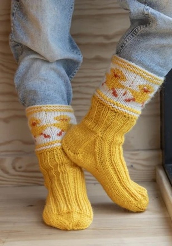Bild på Mönsterkatalog från Viking Garn, Påsk 2508 i Sportsragg