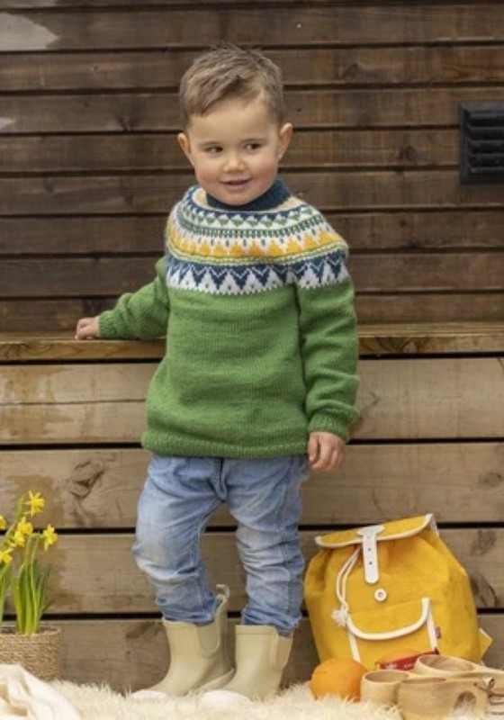 Bild på Mönsterkatalog från Viking Garn, Påsk 2508 i Sportsragg