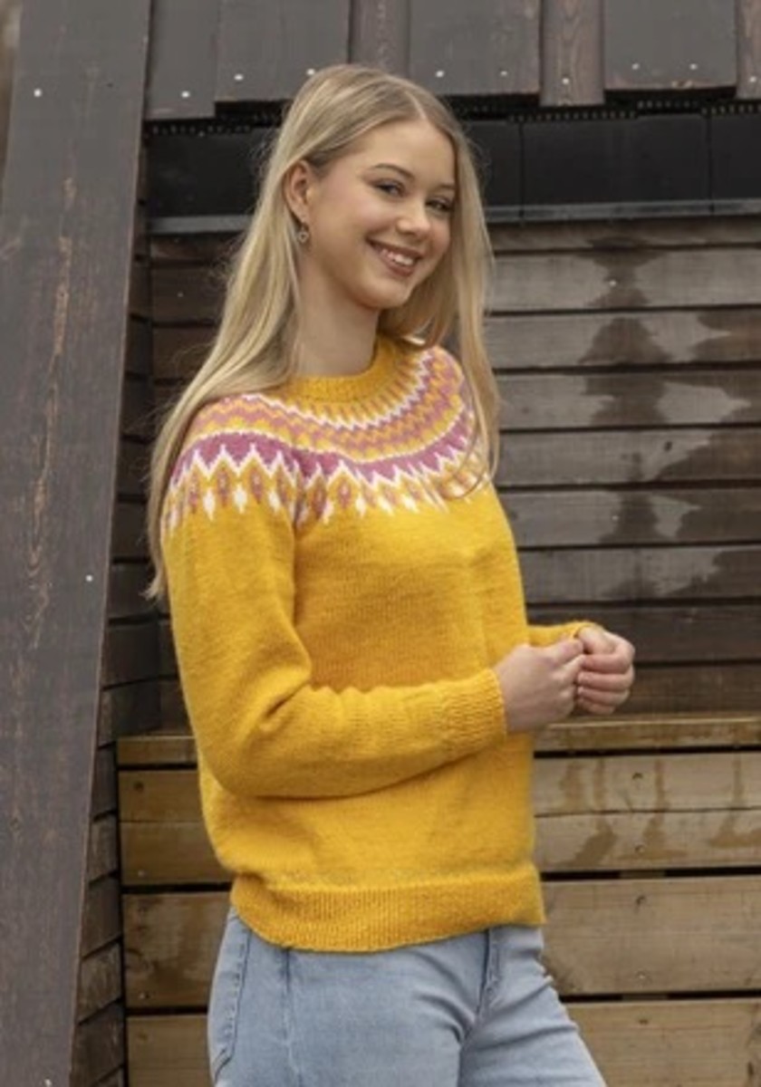 Bild på Mönsterkatalog från Viking Garn, Påsk 2508 i Sportsragg