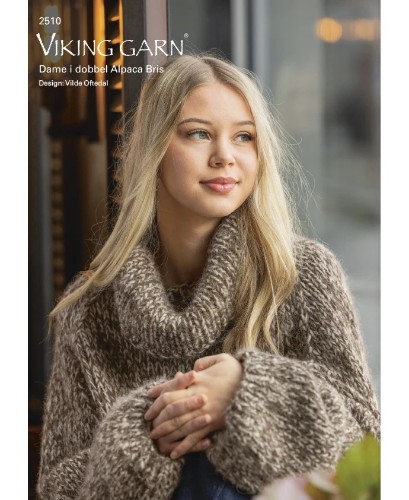 Bild på Dam mönsterkatalog i Alpaca Bris 2510 