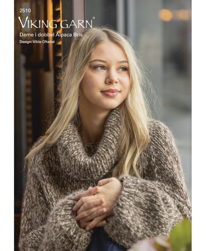 Bild på Dam mönsterkatalog i Alpaca Bris 2510 