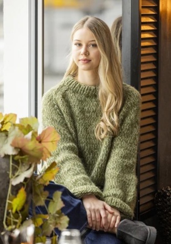 Bild på Dam mönsterkatalog i Alpaca Bris 2510 