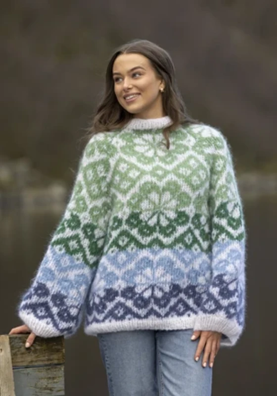 Bild på Mönsterkatalog från Viking Garn mönster stickade i Mohrino 2511
