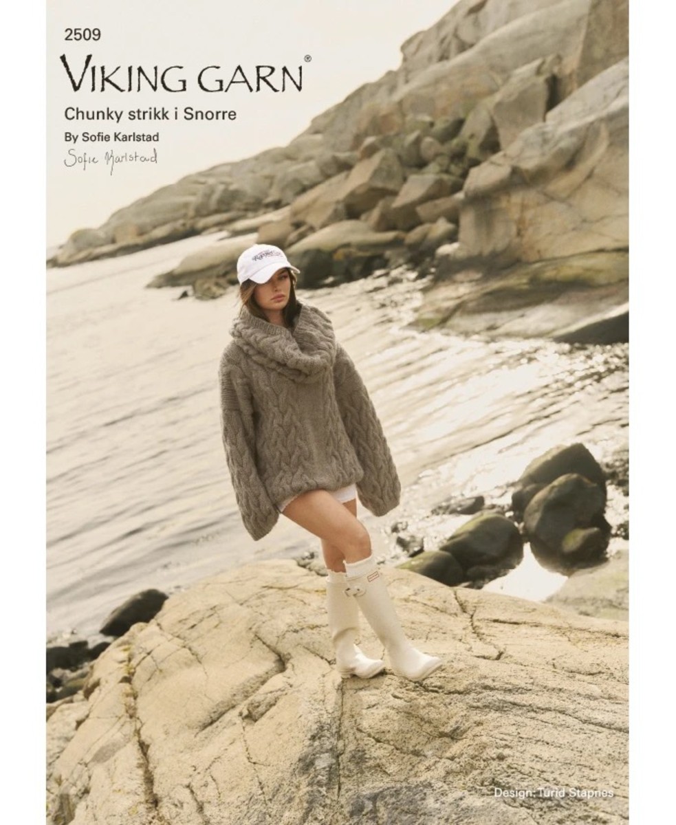 Bild på Mönsterkatalog Chunky stickat i Viking Snorre  2509 