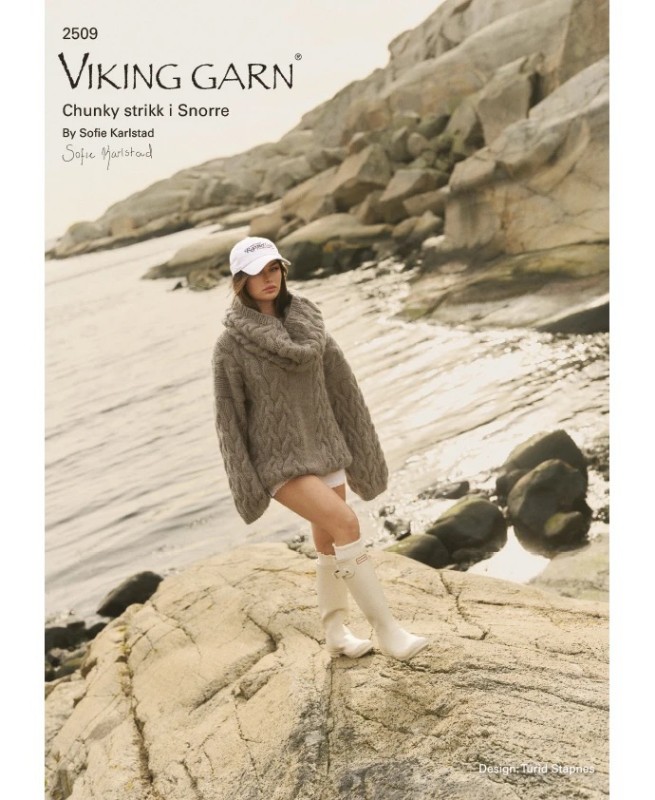Bild på Mönsterkatalog Chunky stickat i Viking Snorre  2509 
