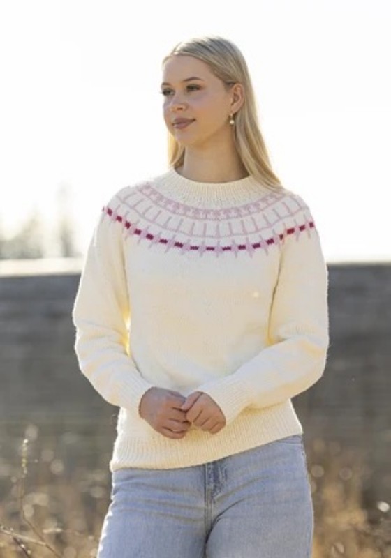 Bild på Mönsterkatalog för dam stickad i Vår. 2512