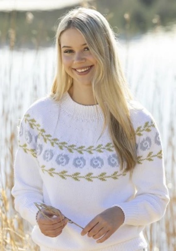 Bild på Mönsterkatalog för dam stickad i Vår. 2512