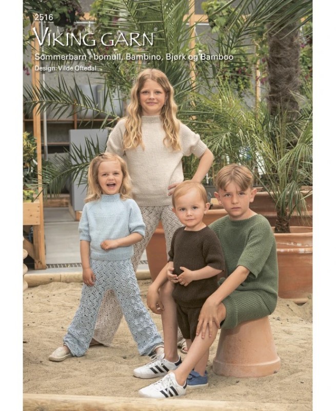 Bild på Sommar katalog för barn i Bambino, Bjørk och Bamboo 2516