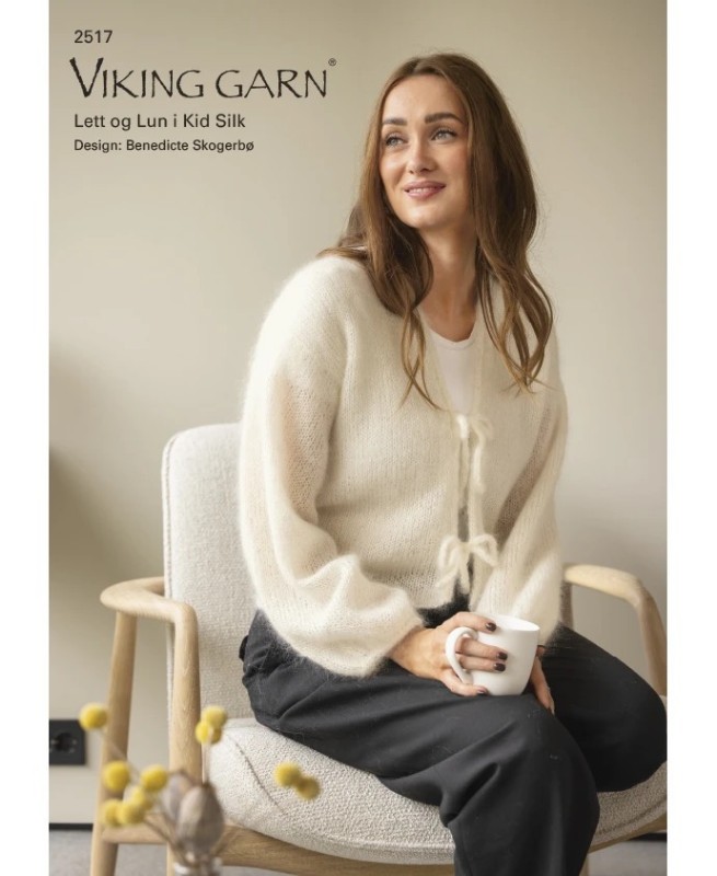 Bild på Mönsterkatalog i Kid/Silk från Viking Garn 2517