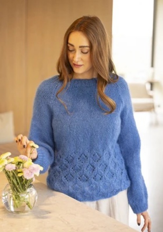 Bild på Mönsterkatalog i Kid/Silk från Viking Garn 2517