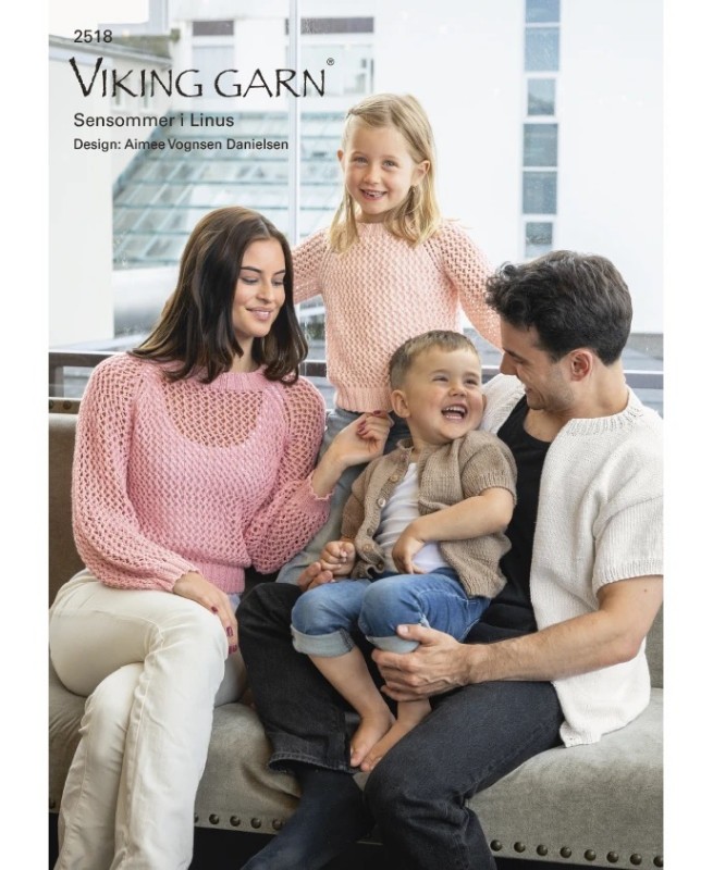 Bild på Mönsterkatalog med design till Linus 2518